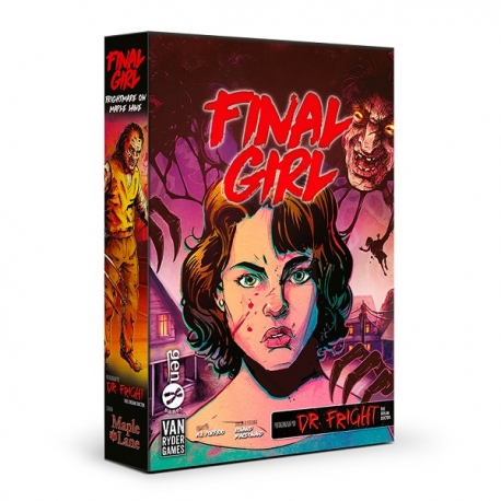 Final Girl board game Maple Lane - DR. Fright (Spanish) from Gen X Games