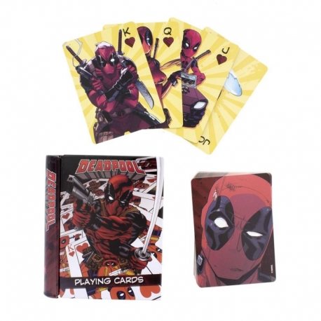 Deadpool Baraja de Naipes Deadpool Designs
