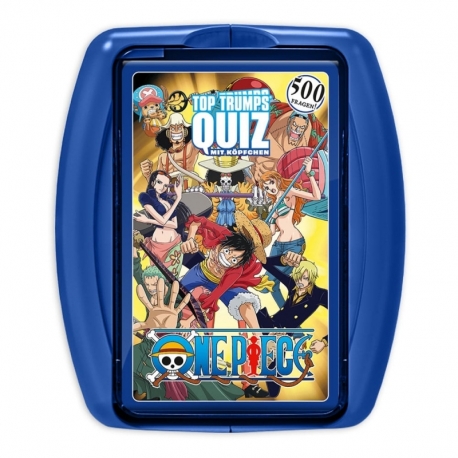 One Piece Juego de cartas Top Trumps Quiz (Alemán)