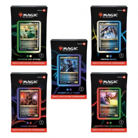 Magic the Gathering Commander Starting Deck Box 2022 (5) (French)