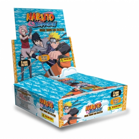 Naruto Shippuden Cartas Coleccionables Hokage Trading Card Collection Flow Packs Expositor (18) (Inglés)