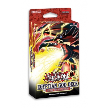Yu-Gi-Oh! TCG Display Egyptian God Deck: Slifer the Sky Dragon (8) (Inglés)