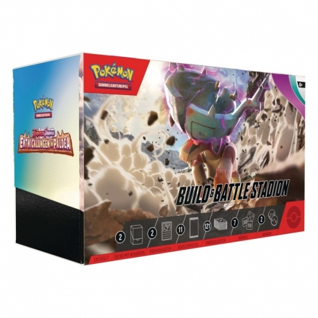 Pokémon Karmesin & Purpur: Entwicklungen in Paldea Build & Battle Stadium (Alemán)