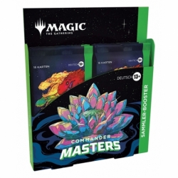 Magic the Gathering Commander Masters Collector Booster Box (4)(German)
