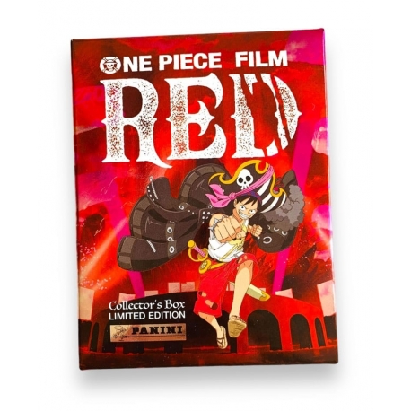 One Piece Film: Red Cartas Coleccionables Collector's Box Limited Edition (Alemán)