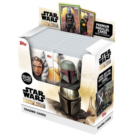 Star Wars: The Mandalorian Trading Cards Caja Completa (Inglés)