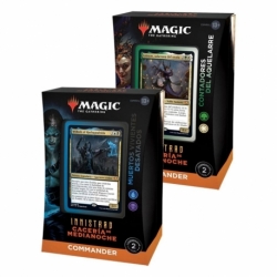 Magic the Gathering Innistrad: Midnight Hunt Commander Decks Box Set (4) (Spanish)