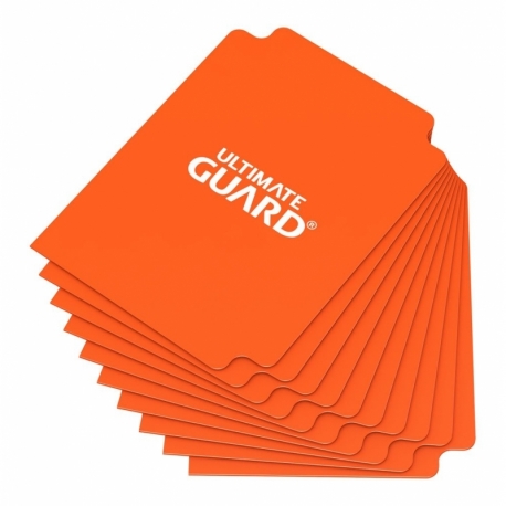 Ultimate Guard Card Dividers Standard Size Card Separators Orange (10)