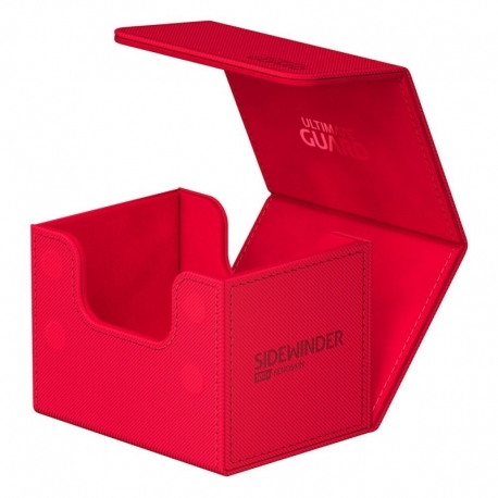 Ultimate Guard Sidewinder 100+ XenoSkin Monocolor Rojo