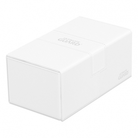 Ultimate Guard Twin Flip`n`Tray 200+ XenoSkin Monocolor Blanco