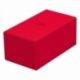Ultimate Guard Twin Flip`n`Tray 200+ XenoSkin Monocolor Rojo