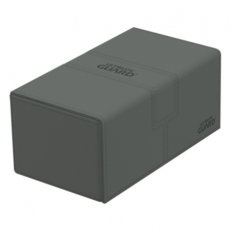Ultimate Guard Twin Flip`n`Tray 200+ XenoSkin Monocolor Gris