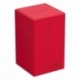 Ultimate Guard Flip`n`Tray 100+ XenoSkin Monocolor Rojo
