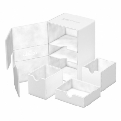 Ultimate Guard Twin Flip`n`Tray 160+ XenoSkin Monocolor Blanco