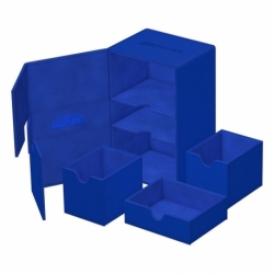 Ultimate Guard Twin Flip`n`Tray 160+ XenoSkin Monocolor Azul