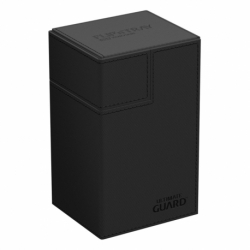 Ultimate Guard Flip`n`Tray 80+ XenoSkin Monocolor Negro
