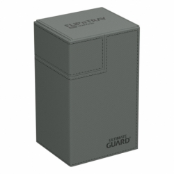 Ultimate Guard Flip`n`Tray 80+ XenoSkin Monocolor Gris