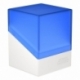 Ultimate Guard Boulder Deck Case 100+ SYNERGY Azul/Blanco