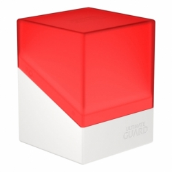 Ultimate Guard Boulder Deck Case 100+ SYNERGY Rojo/Blanco