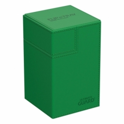 Ultimate Guard Flip`n`Tray 100+ XenoSkin Monocolor Verde