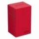 Ultimate Guard Flip`n`Tray 80+ XenoSkin Monocolor Rojo