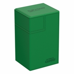 Ultimate Guard Flip`n`Tray 80+ XenoSkin Monocolor Verde