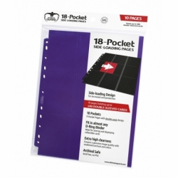 Ultimate Guard 18-Pocket Pages Side-Loading Violeta (10)