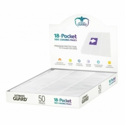 Ultimate Guard 18-Pocket Pages Side-Loading Blanco (50)