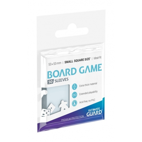 Ultimate Guard Premium Sleeves Fundas de Cartas del Juego de Mesa Cuadrado Pequeño (50)