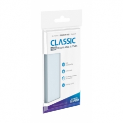 Ultimate Guard Classic Sleeves Fundas con cierre reutilizable Tamaño Estándar Transparente (100)