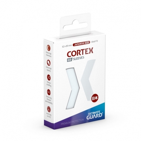 Ultimate Guard Cortex Sleeves Tamaño (Japonés) Transparente (60)