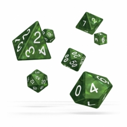 Oakie Doakie Dice Dados RPG-Set Marble - Verde (7)