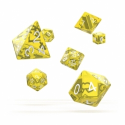 Oakie Doakie Dice Dados RPG-Set Translucent - Amarillo (7)