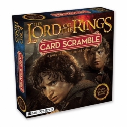 The Lord of the Rings Card Scramble Board Game (English)