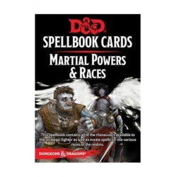 Dungeons & Dragons Spellbook Cards: Martial Powers & Races (Inglés)