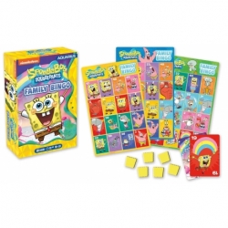 Bob Esponja Juego de Mesa Family Bingo (Inglés)