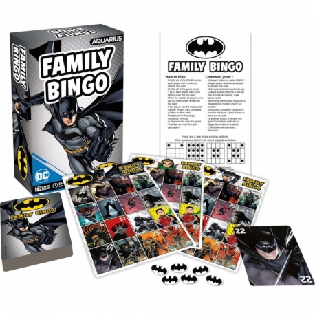 DC Comics Juego de Mesa Family Bingo Batman (Inglés)