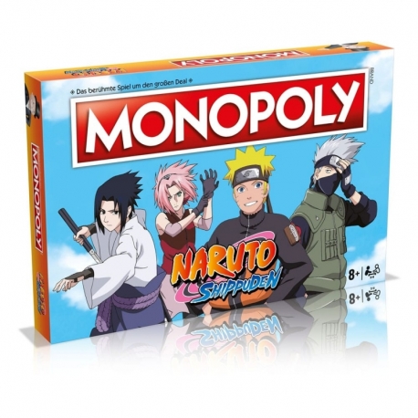 Monopoly Juego de Mesa Naruto Shippuden *Edición aléman*