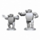 Starfinder Battles Deep Cuts Pack de 2 Miniaturas sin pintar Hugbot Incapacitators Caja (2)
