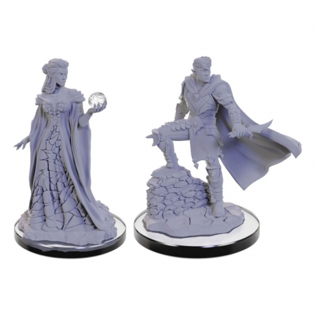 Critical Role Miniatura sin pintar Xhorhasian Mage & Xhorhasian Prowler