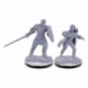 D&D Nolzur's Marvelous Miniatures Miniatura sin pintar Reborn Paladin & Warlock