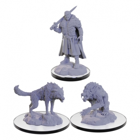D&D Nolzur's Marvelous Miniatures Miniatura sin pintarLoup Garou