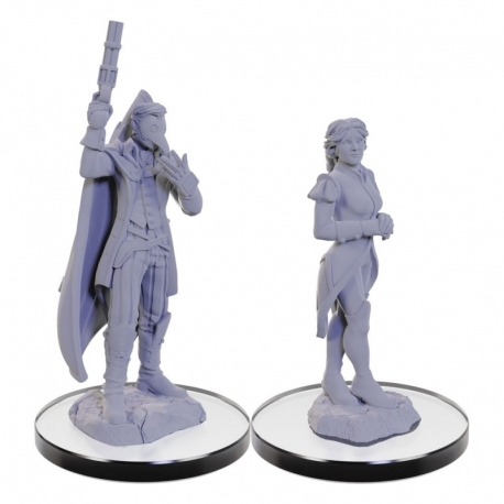 Critical Role Miniatura sin pintar Percival & Cassandra de Rolo
