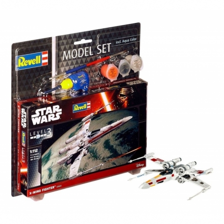 Star Wars Maqueta 1/112 Model Set X-Wing Fighter 11 cm