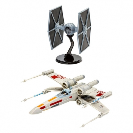 Star Wars Maqueta 1/57 X-Wing Fighter & 1/65 TIE Fighter