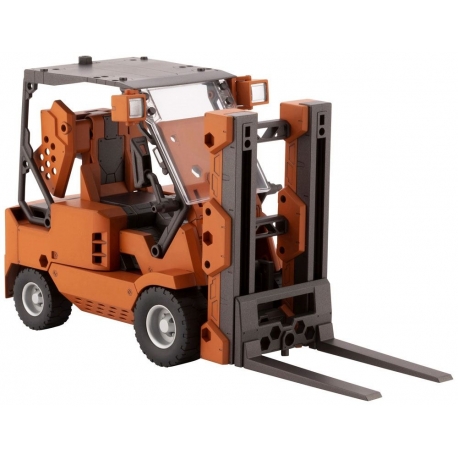 Hexa Gear Maqueta Plastic Model Kit 1/24 Booster Pack 006 Forklift Type Orange Ver. 20 cm