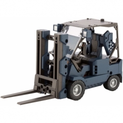 Hexa Gear Maqueta Plastic Model Kit 1/24 Booster Pack 006 Forklift Type Dark Blue Ver. 20 cm