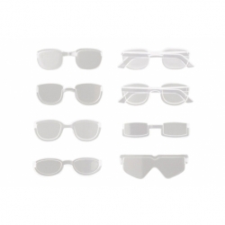 Sousai Shojo Teien Accesorios 1/10 After School Glasses Set
