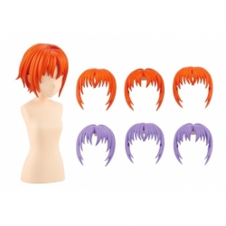 Sousai Shojo Teien Accesorios 1/10 After School Short Wigs Type A Orange & Purple
