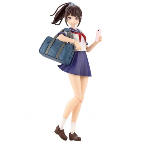 Sousai Shojo Teien Maqueta Plastic Model Kit 1/10 Madoka Yuki Touou High School Summer Clothes 15 cm